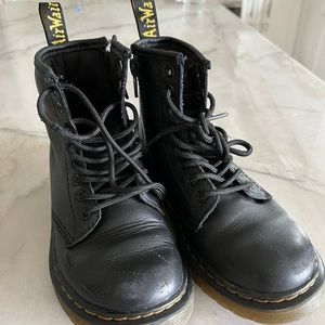 Black Dr. Martens Docs Boy Girl